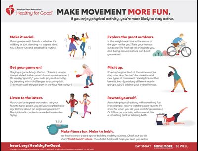 Make Movement Fun Infographic